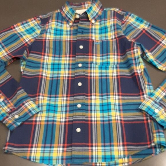 Hollister Colorful Striped Button Down. NEW. - Picture 1 of 9